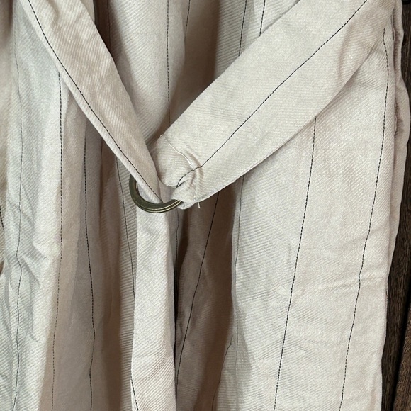 Size 10 Beige dress with gold details made in Italy - Picture 14 of 16